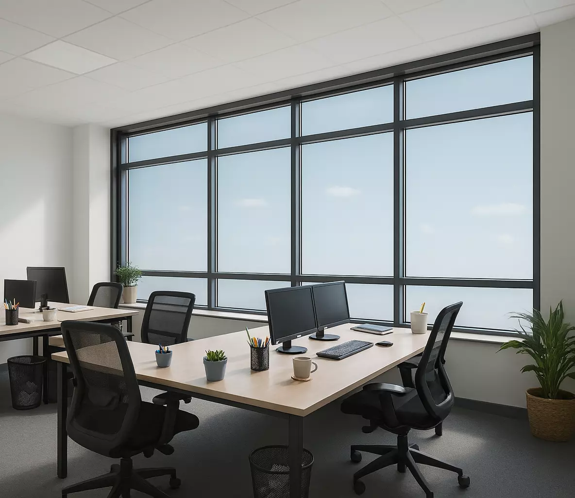 Ofis cam temizliği - Plaza ve iş merkezi pencere temizliği